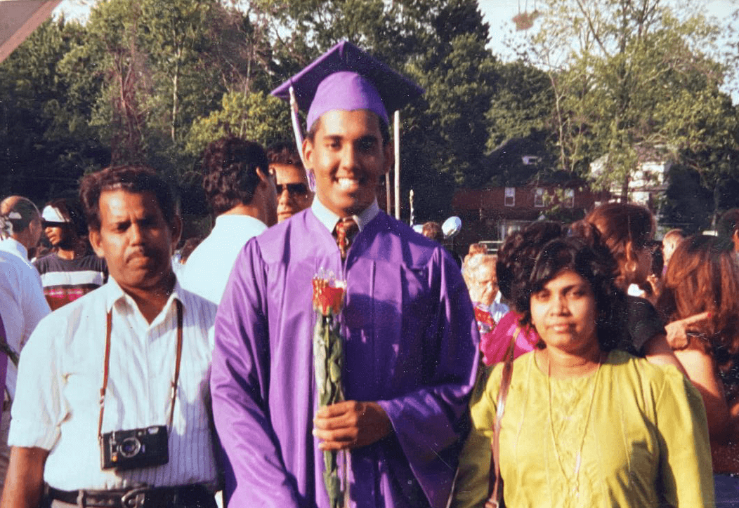 Sunil's Graduation with Parents